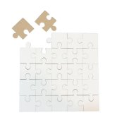 Puzzle čtverec 17x17 cm 25 dílky MDF s potiskem