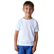 Dětské tričko bílé s krátkým rukávem pro batole Basic - 24M - s potiskem