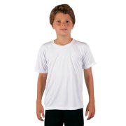 Dětské tričko bílé s krátkým rukávem Solar - S - s potiskem