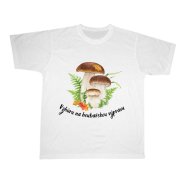 Dětské tričko - Hřib smrkový - 116 cm