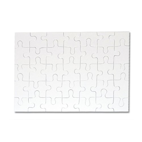 Puzzle A4 30x20 cm 35 dílků lakovaná lepenka s potiskem - 1