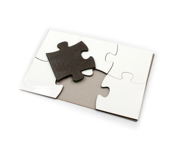 Puzzle A5 20x14 cm 6 dílků MDF s potiskem - 1