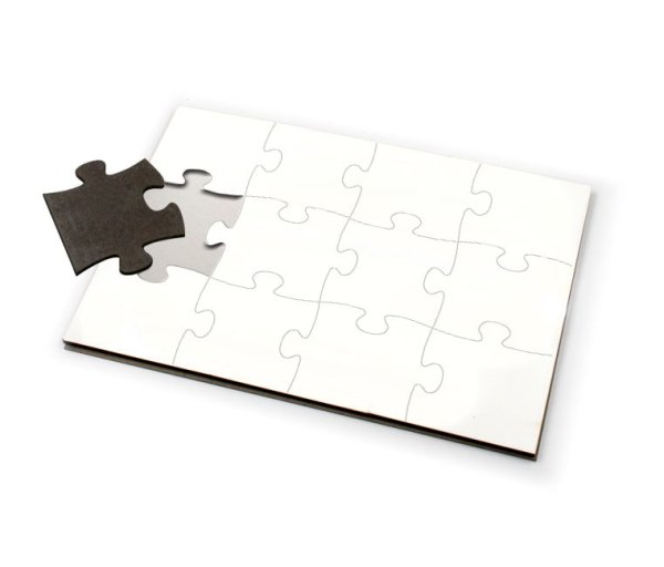 Puzzle A5 20x14 cm 12 dílků MDF s potiskem - 1