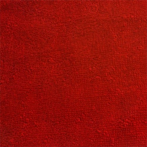 Bavlněný ručník 50x100 cm s polyesterovým rámečkem červený s potiskem - 3