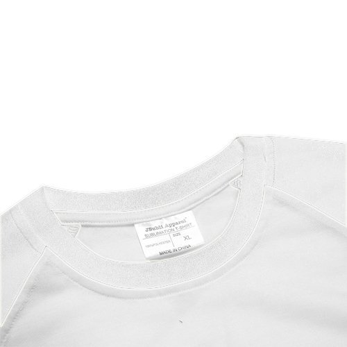 Pánské bílé tričko JSubli Apparel - S - s potiskem - 3