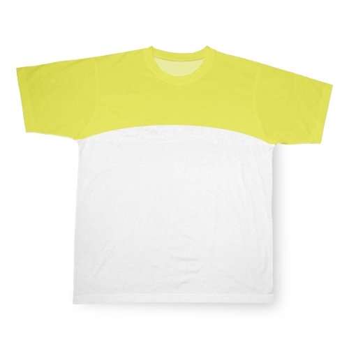Tričko Sport Cotton-Touch žluté - M - s potiskem - 1