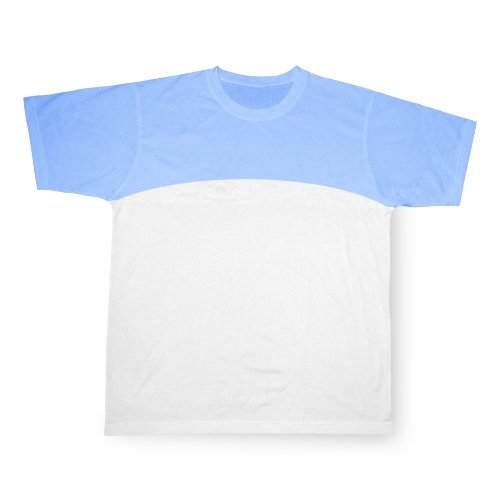 Tričko Sport Cotton-Touch světle modré - S - s potiskem - 1
