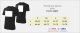 PATCHIRT - Bavlněné tričko horizontální - černé - M s potiskem - 2