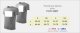 PATCHIRT - Bavlněné tričko vertikální - šedé - L s potiskem - 2