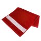 Bavlněný ručník 30x50 cm s polyesterovým rámečkem červený s potiskem - 1