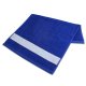 Bavlněný ručník 30x50 cm s polyesterovým rámečkem královsky modrá s potiskem - 1