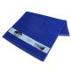 Bavlněný ručník 67x140 cm s polyesterovým rámečkem královsky modrá s potiskem - 2