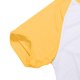 Pánské bílé tričko se žlutými rukávy JSubli Apparel - S - s potiskem - 2